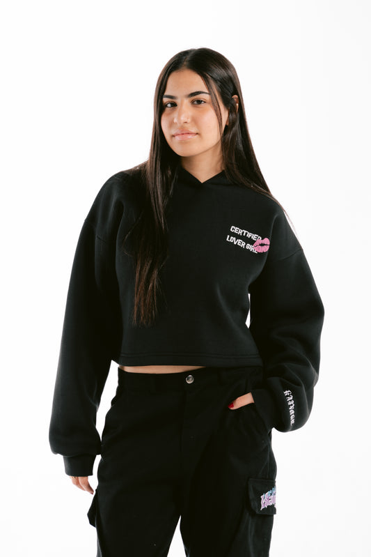 Cropped Hoodie "Young Love" collection